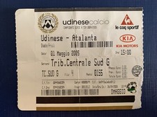 BIGLIETTO STADIO TICKET