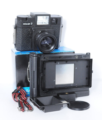Holga 120sf polaroid back set - polaroid,