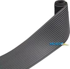 PROFILO PER GOMMONE RIGATO 110x3mm GRIGIO GOMMA PREZZO AL METRO