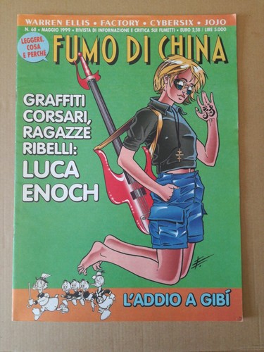 Fumo china rivista fumetti - china,