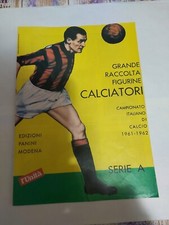 ALBUM CALCIATORI 1961/62 61-62 COMPLETO , Ristampa L' Unita' , Figurine Panini