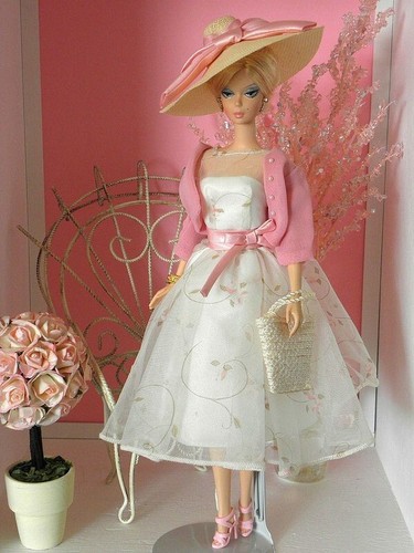 Abito giardino festa - da, barbie