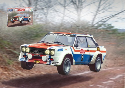 Italeri it3621 fiat 131 abarth - it3621,