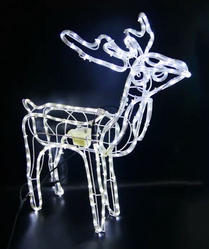 Renna luminosa babbo - luminosa, natale