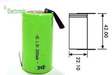 BATTERIA PILA SC 2000mAh