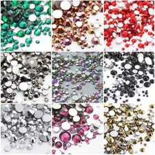 720p Mix Size Nail Art Strass