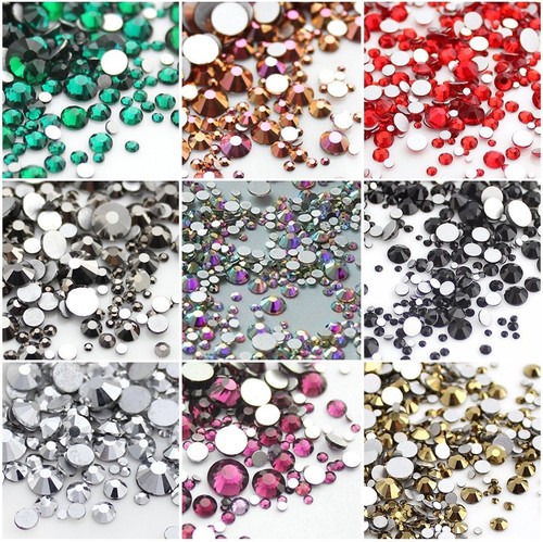 720p mix size nail art - nail, strass