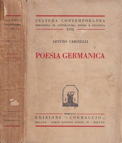 Poesia germanica arturo - .,