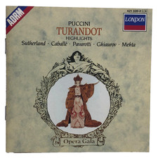 Puccini Turandot Highlights CD
