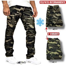 PANTALONE MILITARE CARGO
