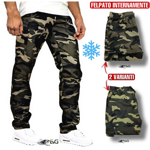 Pantalone militare cargo - militare,