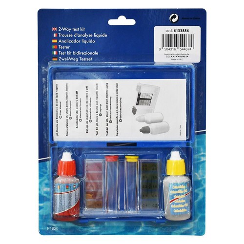 Kit test acqua piscina - kit,