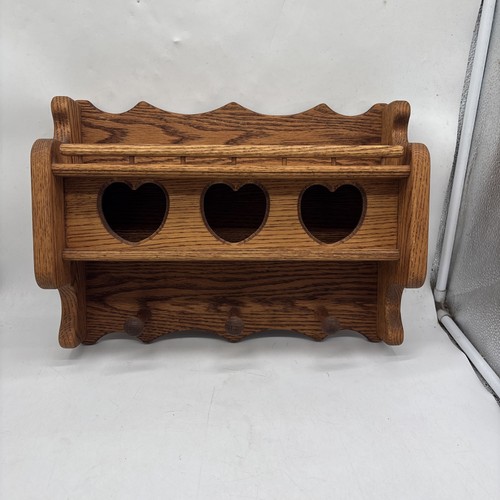 Scaffale rovere massello cuore - scaffale,