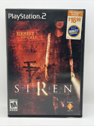 Sirena ps2 completa cib - sirena, con