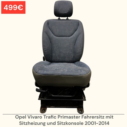 Sedile conducente opel vivaro - conducente,