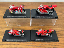 Collezione modellini moto da corsa Deagostini scala 1.24 - GILERA, DERBI, CAGIVA