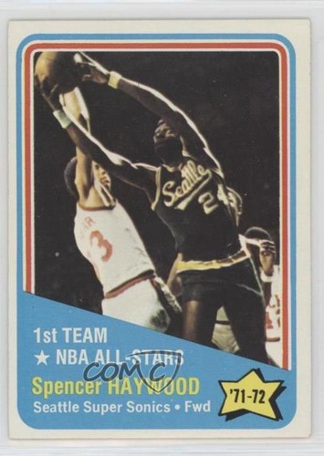 1972 topps all - 1972-73, spencer
