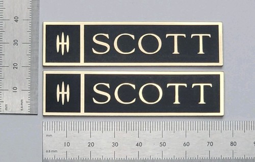 Scott speaker badge logo - speaker,
