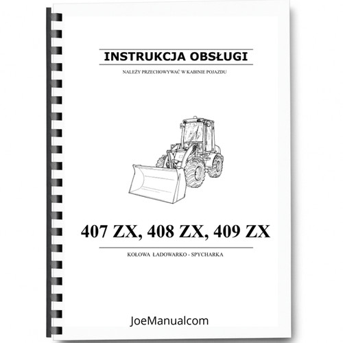 Jcb 407zx 408zx 409zx pale - 407zx,