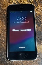 Locked iPhone SE