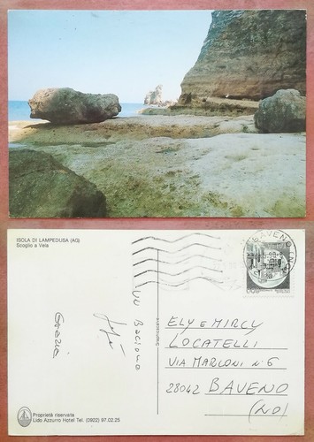 Isola lampedusa scoglio - lampedusa,