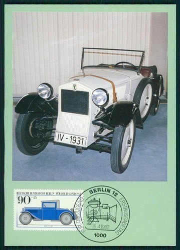 Germania 1982 auto epoca - 1982, d'epoca