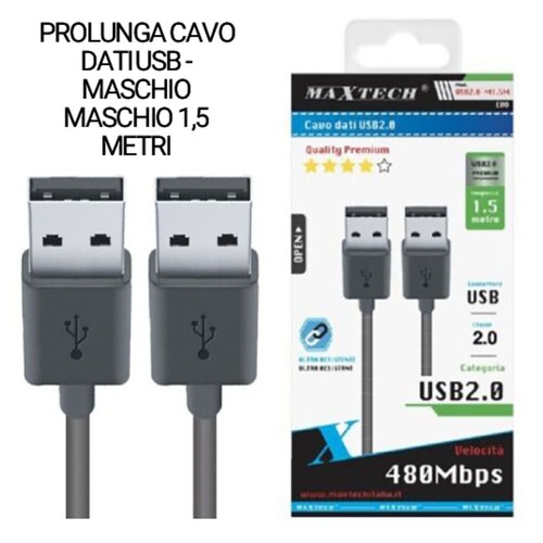 Cavo metri usb 2 0 - da,