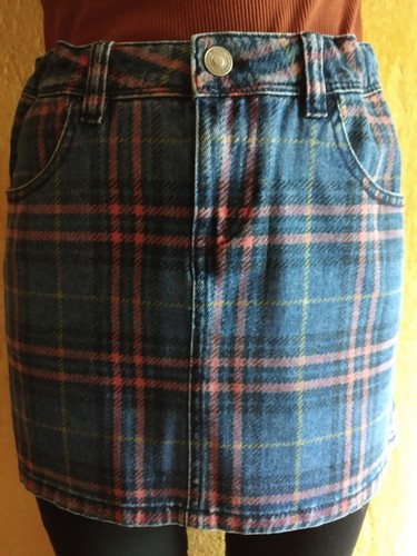 Minigonna jeans fantasia - minigonna,