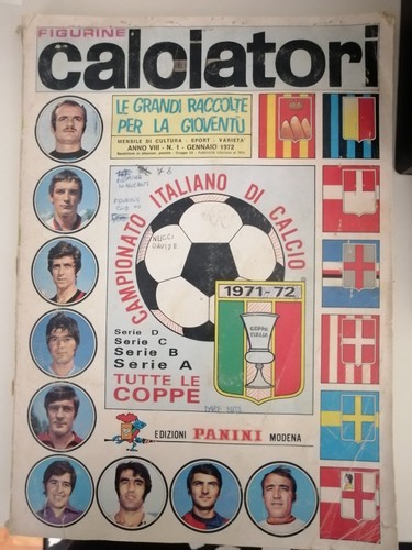 Album figurine calciatori - album,
