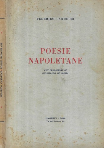 Poesie napoletane - , (autografo)