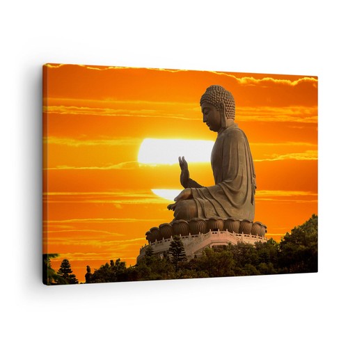 Quadro tela 70x50cm - 70x50cm, tempio