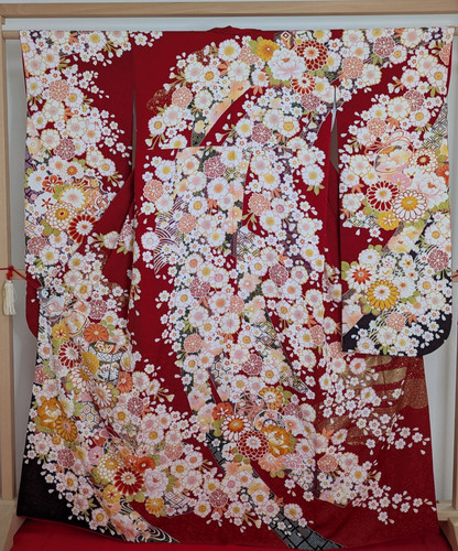 Kimono giapponese vintage seta - kimono,