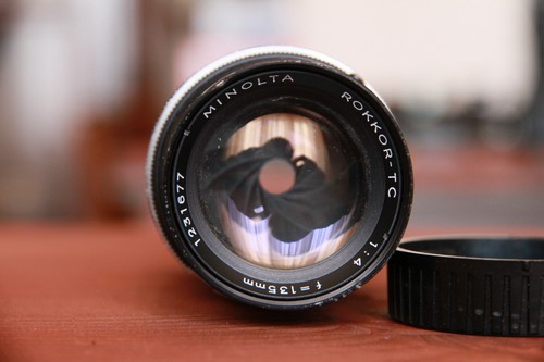 Minolta rokkor 135mm - minolta,