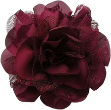 Spilla a Forma Di Fiore Rosa