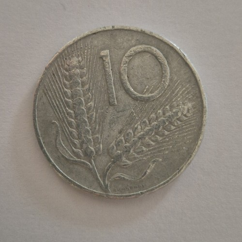 Rara moneta lire del - lire, 1956