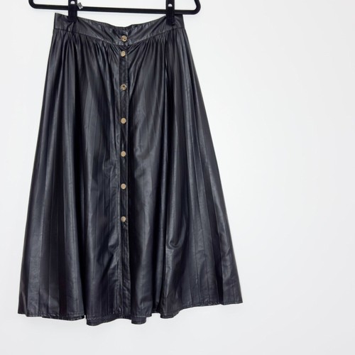 Gonna midi donna zara ecopelle - midi,