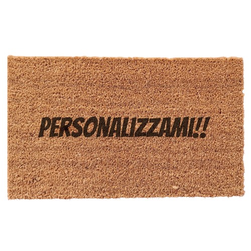 Zerbino cocco personalizzabile - zerbino,