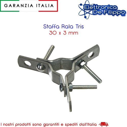 Staffa ralla tris 30x3mm - staffa,