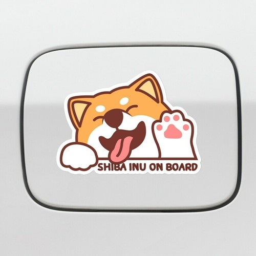 Adesivo auto shiba inu - auto,