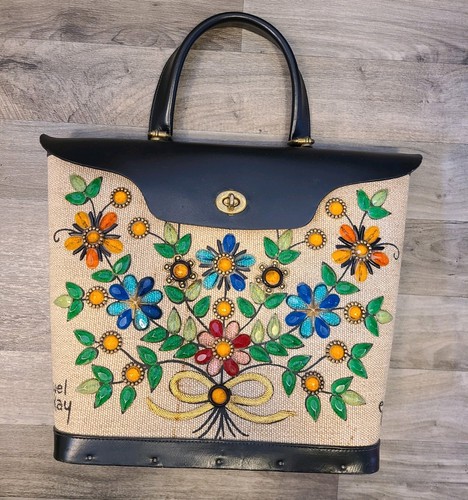 Borsa mano vintage tela - mano,