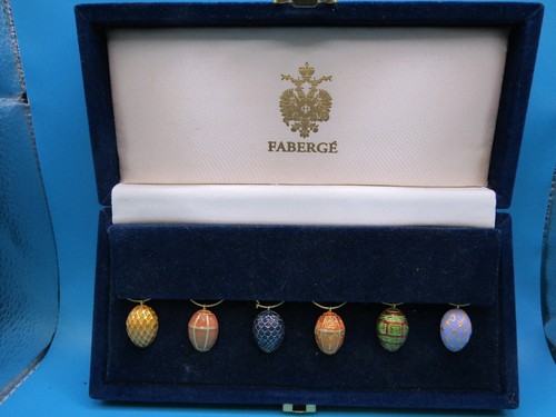 Faberge set enamel - of,