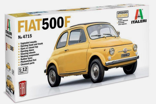 Italeri fiat 500f scala 12 - 500f, 1/12