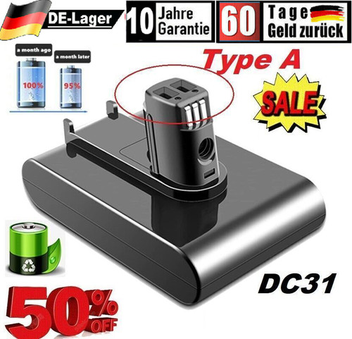 Batteria per dyson dc30 dc31 - batteria,