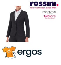 GIBLOR'S Giacca DANA Nera Donna Divisa Hotel Sala Reception Cameriera Q1CX0148