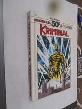 KRIMINAL GLI SPECIAL 50° A COLORI - VOLUMETTO CARTONATO - OTTIMO/EDICOLA