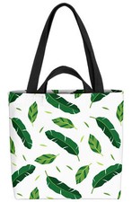 Foglie di palma foglie di banana borsa tropici isola hawaiana foglie di palma estate