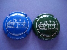 LOT de 2 capsules de champagne LE GALLAIS n°15 et 15a