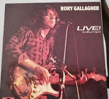 RORY GALLAGHER - LIVE IN EUROPE - LP