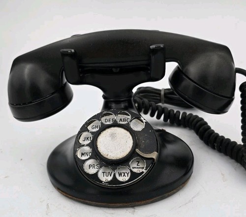 Antico telefono girevole - , da