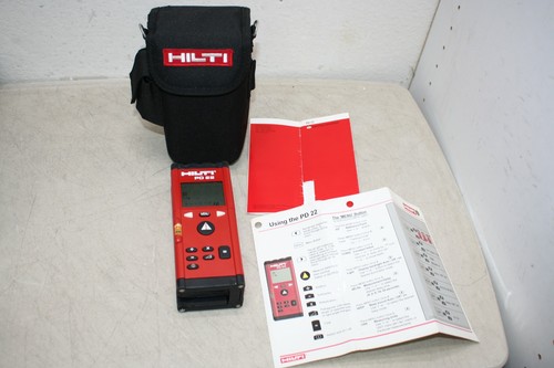 Hilti pd22 red laser distance - laser,